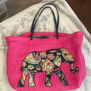 LIKE NEW.  Vera Bradley Tote Bag